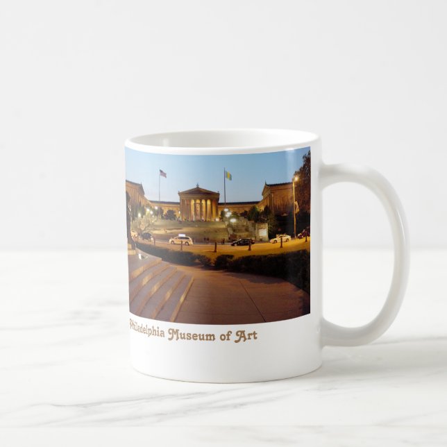 Café Caneca do museu de arte de Philadelphfia (Direita)