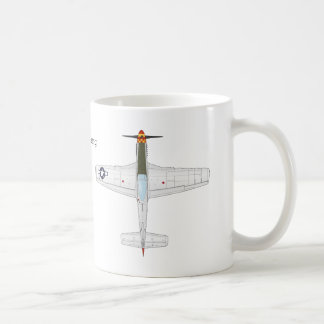 Café Caneca do mustang de P-51D