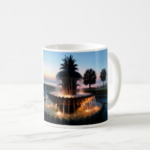 Café Caneca do nascer do sol de Charleston