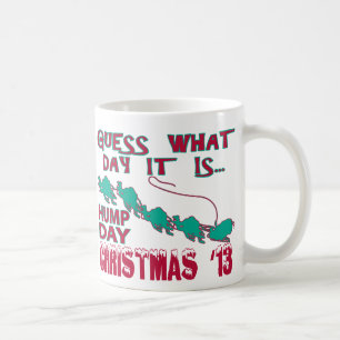 Café Caneca do Natal do dia de corcunda