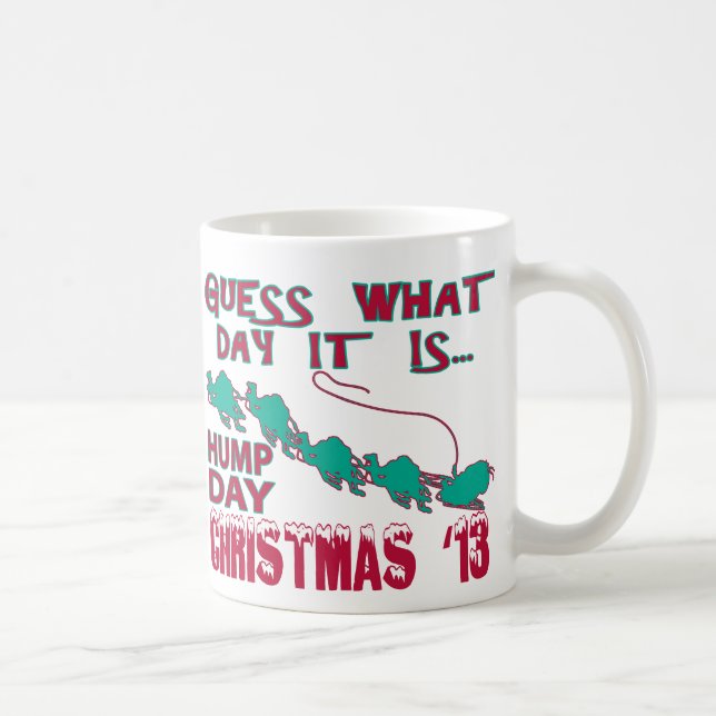Café Caneca do Natal do dia de corcunda (Direita)