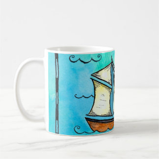 Café Caneca do navio de navigação do pirata do
