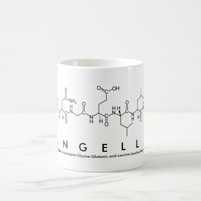 Café Caneca do nome do peptide de Angella (Centro)