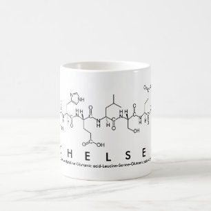 Café Caneca do nome do peptide de Chelsea