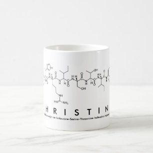 Café Caneca do nome do peptide de Christina
