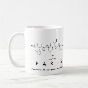 Café Caneca do nome do peptide de Faris