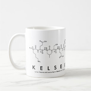 Café Caneca do nome do peptide de Kelsey