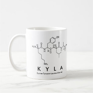 Café Caneca do nome do peptide de Kyla