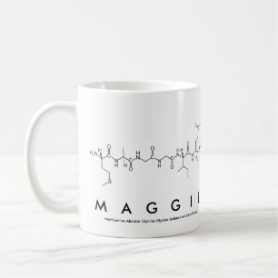 Café Caneca do nome do peptide de Maggie
