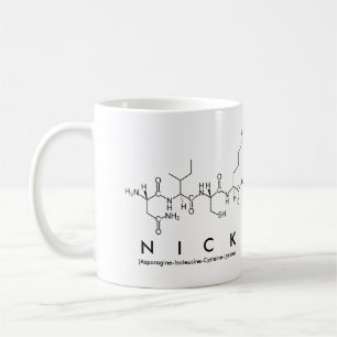 Café Caneca do nome do peptide de Nick