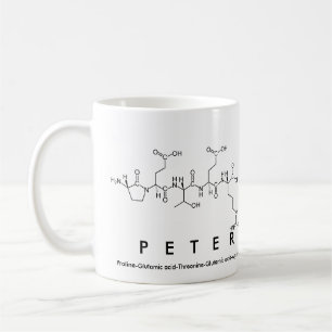 Café Caneca do nome do peptide de Peter