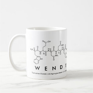 Café Caneca do nome do peptide de Wendy