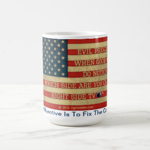 Café Caneca do objetivo de RSTV