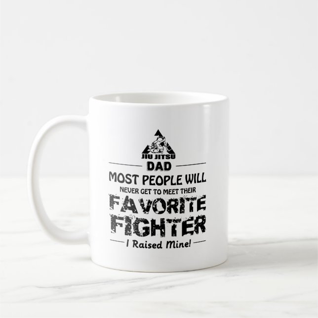 Café Caneca do pai de Jiu Jitsu (Esquerda)