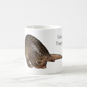 Café Caneca do Pangolin de Sunda