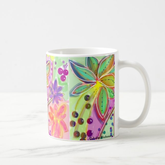 Café Caneca do partido de jardim com fruta (Direita)