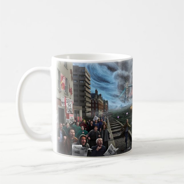 Café Caneca do Passiante Noturno de Nova York na Ponte  (Esquerda)