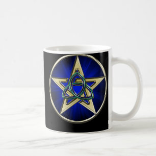 Café Caneca do Pentagram de Triquetra