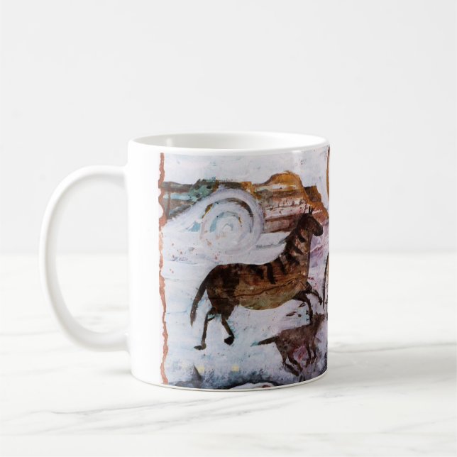 Café Caneca do Petroglyph de PMACarlsonHorse (Esquerda)