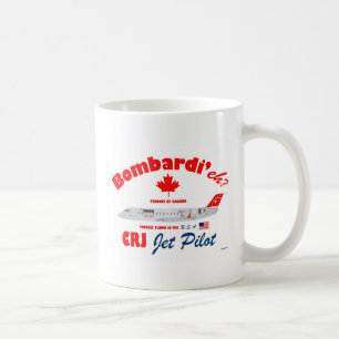 Café Caneca do pináculo CRJ de Bombardi'eh