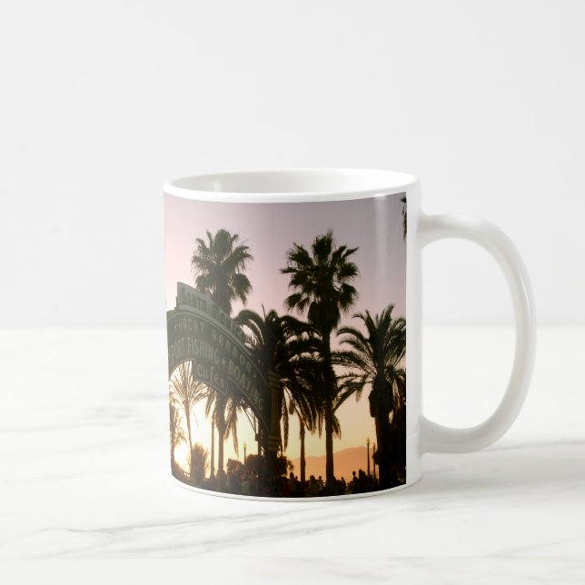 Café Caneca do por do sol de Santa Monica (Direita)