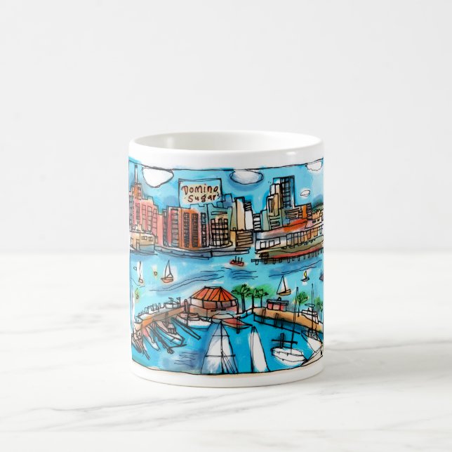 Café Caneca do porto de Baltimore! (Centro)