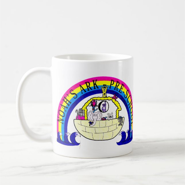 Café Caneca do pré-escolar da arca de Noah (Esquerda)