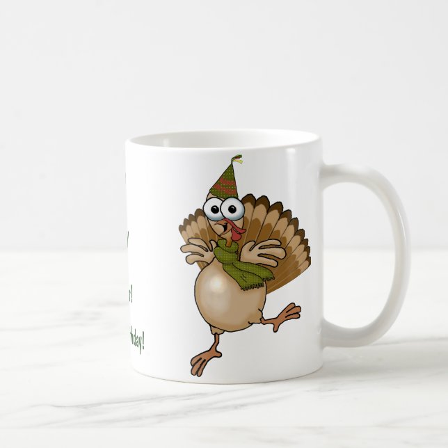 Café Caneca do presente de aniversário de Turquia (Direita)
