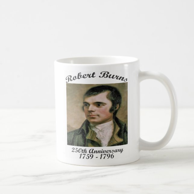 Café Caneca do presente de Robert Burns (Direita)