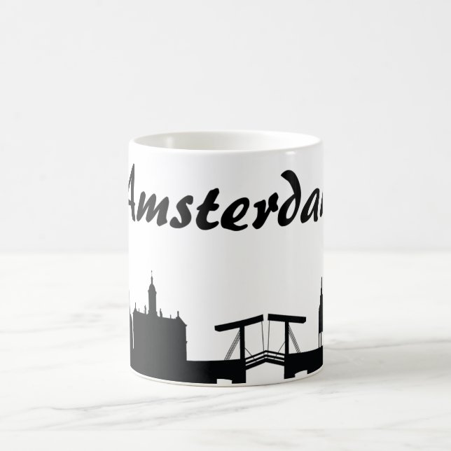 Café Caneca do presente do marco de Amsterdão (Centro)