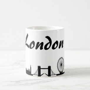 Café Caneca do presente do marco de Londres, Inglaterra