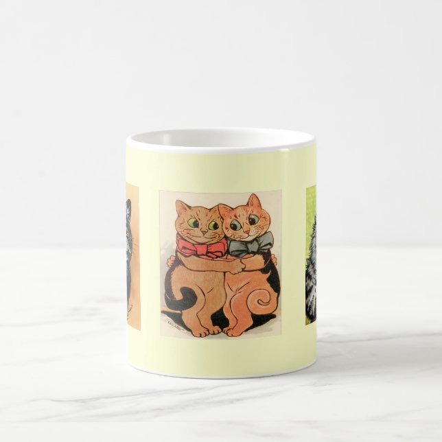 Café Caneca do presente dos gatos de Louis Wain do (Centro)