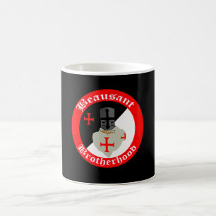 Café Caneca do preto da fraternidade de Beausant