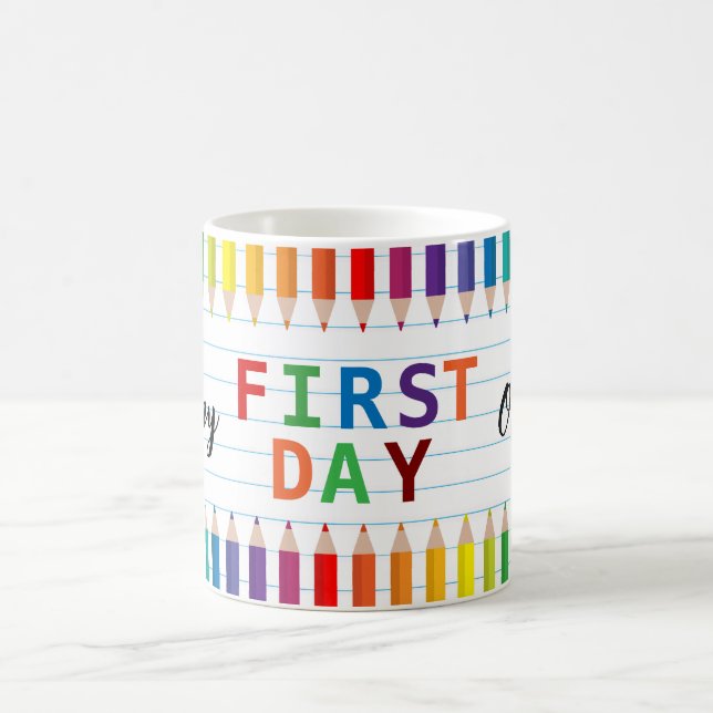 Café Caneca do Primeiro Dia de Aula Feliz – Diversão de (Centro)