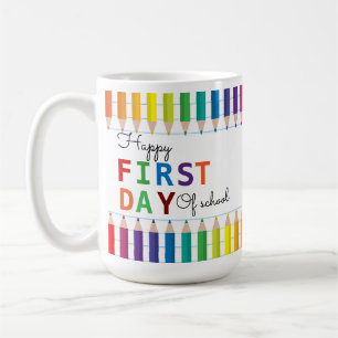 Café Caneca do Primeiro Dia de Aula Feliz – Volta às Au