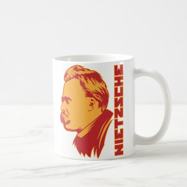 Café Caneca do retrato de Frederich Nietzsche (Direita)