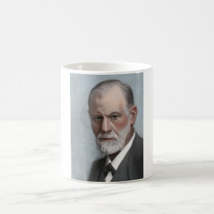 Café Caneca do retrato de Sigmund Freud