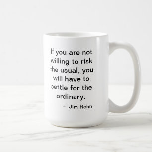 Café Caneca do risco de Jim Rohn