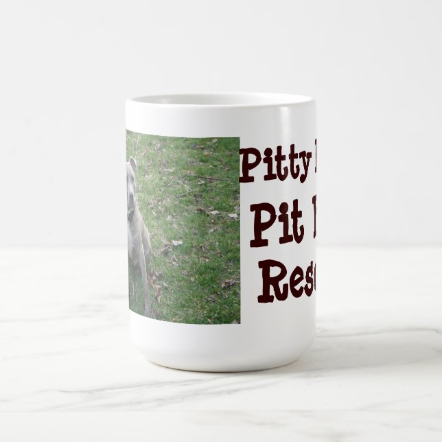 Café Caneca do salvamento do pitbull do partido de (Centro)