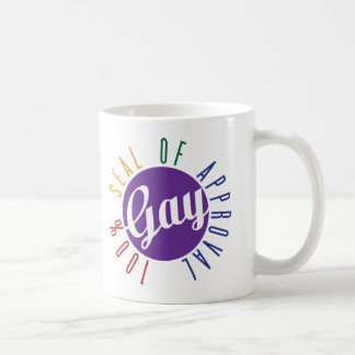 Café Caneca do Selo de Aprovação Gay