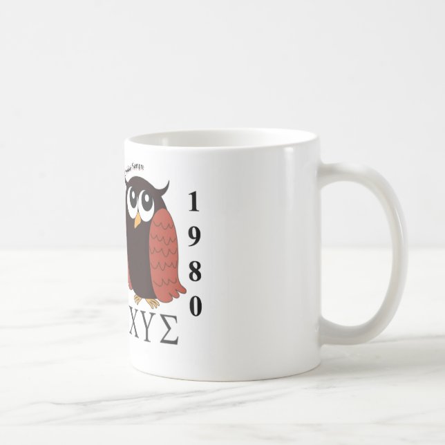 Café Caneca do Sigma de Upsilon do qui (Direita)