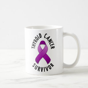 Café Caneca do sobrevivente de câncer do tiróide
