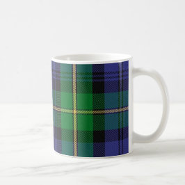Café Caneca do Tartan do clã de Gordon