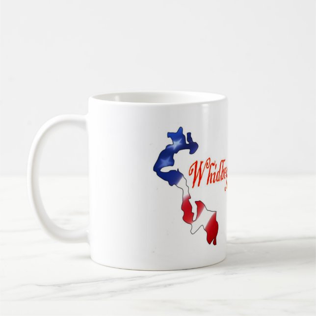 Café Caneca do tea party da ilha de Whidbey (Esquerda)