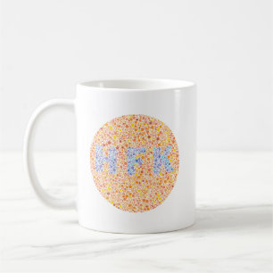 Café Caneca do teste de HFK Ishihara