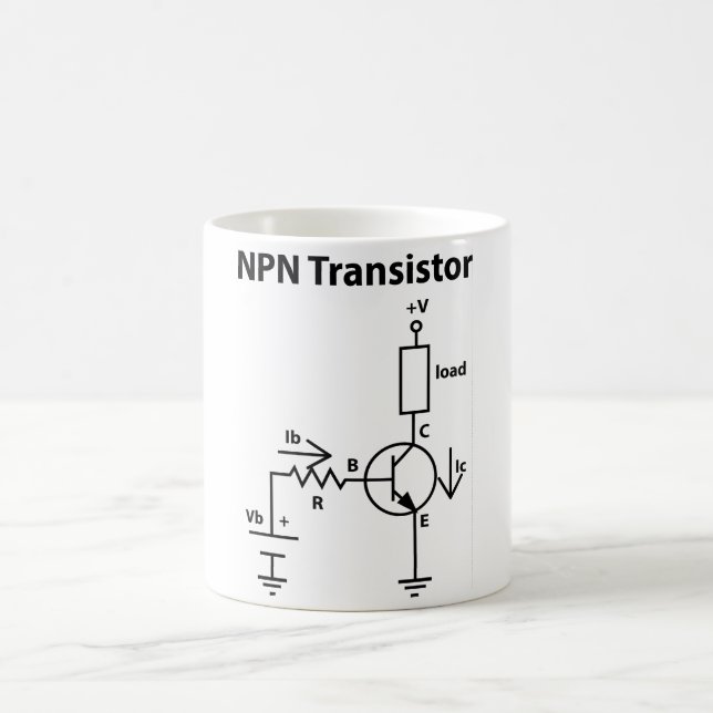 Café Caneca do transistor de NPN (Centro)