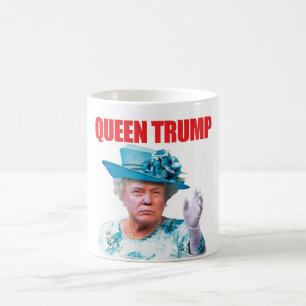 Café Caneca do trunfo da rainha de Donald Trump
