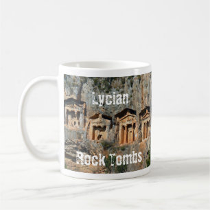 Café Caneca do túmulo da rocha de Lycian