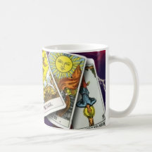 Caneca do valor do cartão de Tarot