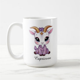 Café Caneca do Zodíaco Celestial de Capricórnio - Bode-